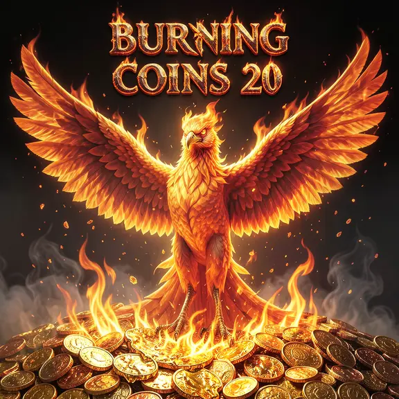 Burning Coins 20 — capa Q9Bet VIP
